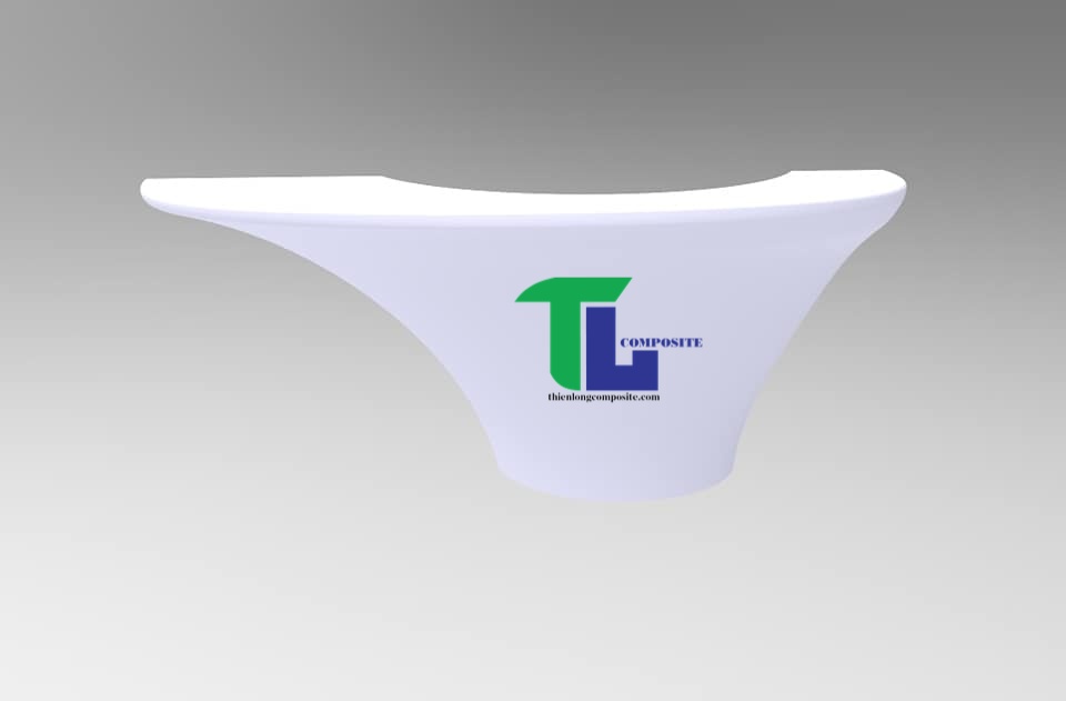 Quầy lễ tân composite
